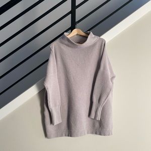 Free People GRAY Ottoman Tunic Sweater
